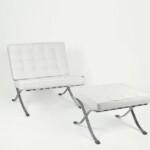 BA1029- Poltrona Flora bianca