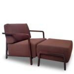 BA1030-Poltrona Sapporo con Pouf