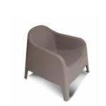 BA2057-Poltrona Flash Tortora