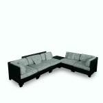 BA2007- Divano modulare bambù